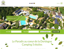 Tablet Screenshot of le-paradis.fr